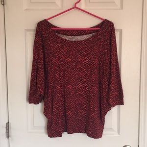 Loft dolman sleeves top